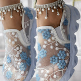 LÉONIE | CHIC FLORALE DAMEN-SNEAKER