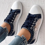 CARA | ELEGANTE DAMEN-SNEAKER MIT FLORALEN DETAILS