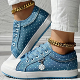 CARA | ELEGANTE DAMEN-SNEAKER MIT FLORALEN DETAILS