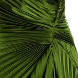 Aurelia | Ein-Schulter Faltenkleid