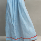 Azure | Azurblaues Kleid