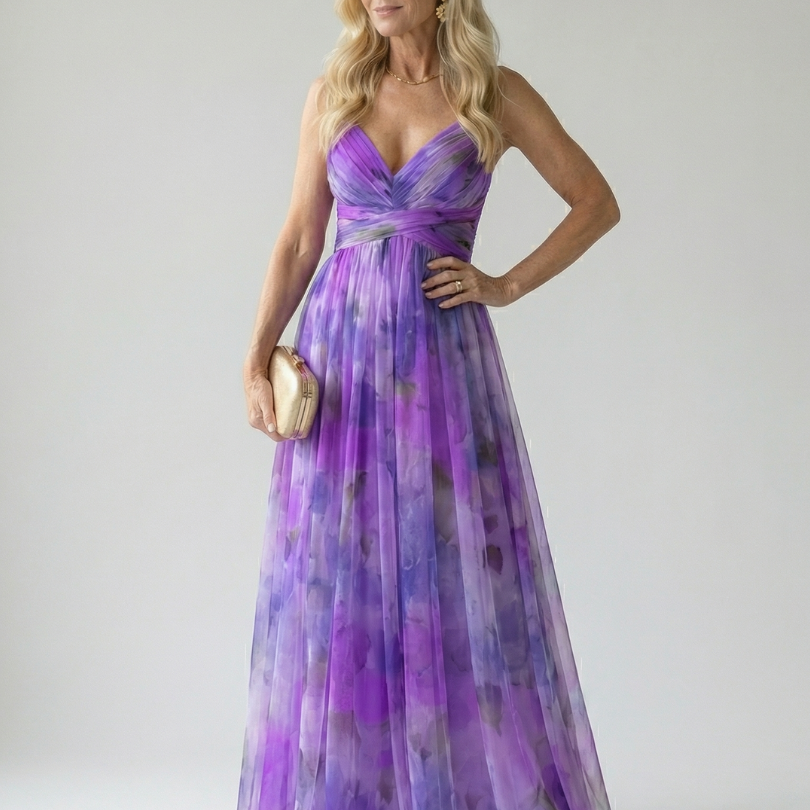 Isel | Soft Wrap Maxikleid