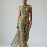 Naomi | Halter Maxi Kleid