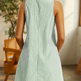 Avery | Gestreiftes Schickes Kleid