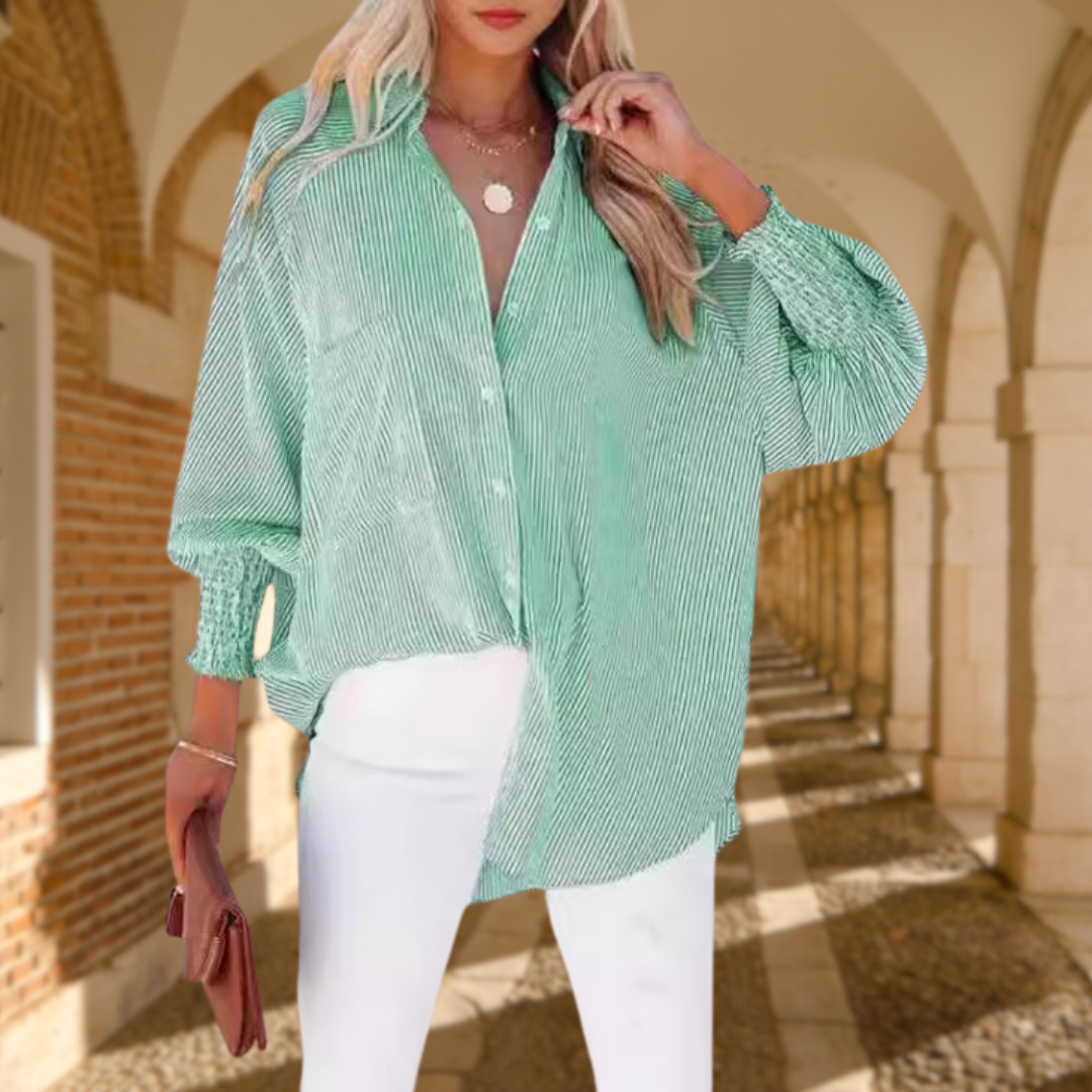 MAUDE™ – Alltagliches Relaxed-Fit Hemd