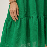 Zema | Ein Schulter Schleifen Detail knielanges Kleid