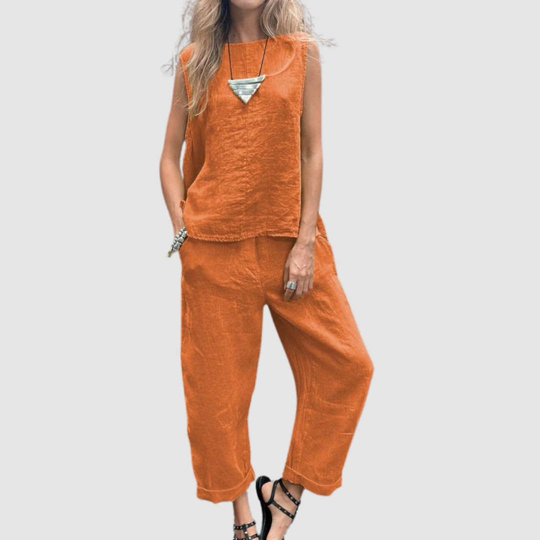 Suzette™ Leichtes Zweiteiliges Sommer-Set