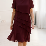 Juliette | Elegantes, fließendes Kleid mit Rüschen