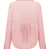 Brielle | Elegante Relaxed Button Bluse