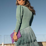 Elegantes Fransen-Kleid
