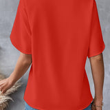 Scarlett | Elegante V-Ausschnitt-Bluse