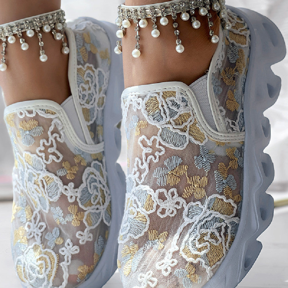 LÉONIE | CHIC FLORALE DAMEN-SNEAKER