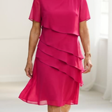 Juliette | Elegantes, fließendes Kleid mit Rüschen