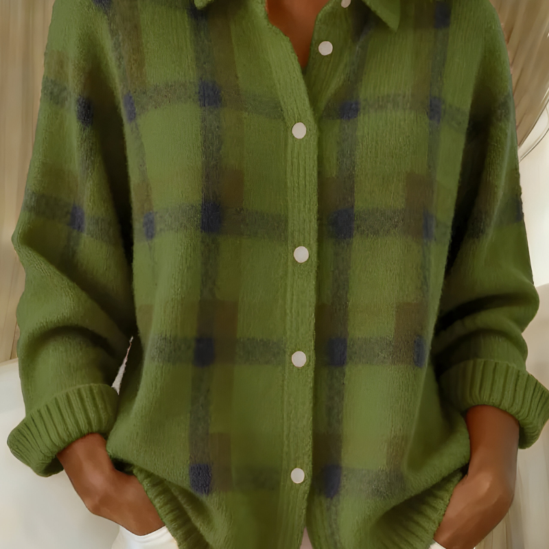 Anne | warme karierte Bluse