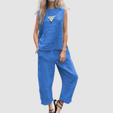 Suzette™ Leichtes Zweiteiliges Sommer-Set