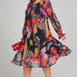 Florinda™ Elegantes Blumenkleid