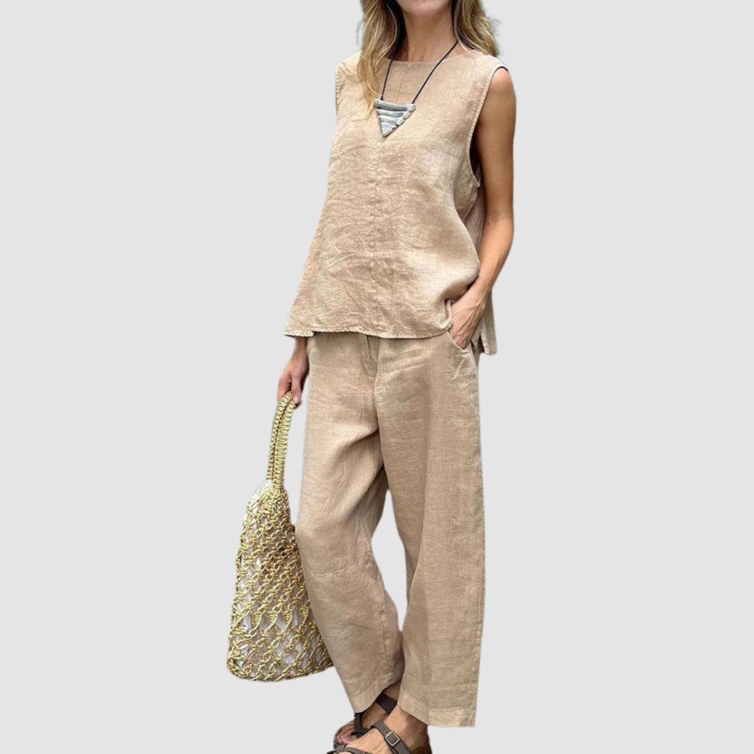 Suzette™ Leichtes Zweiteiliges Sommer-Set