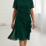 Juliette | Elegantes, fließendes Kleid mit Rüschen