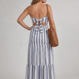 Azaria Streifen Kleid