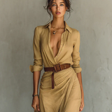 VICTORI | Langes lässiges Kleid