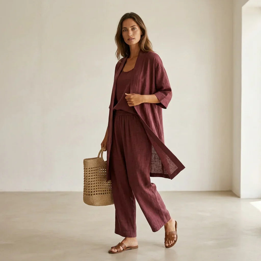 Sadie - Elegantes Drei-Teile-Set