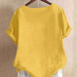 Claire | Entspannte Bluse mit Knopfdetails