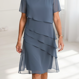 Juliette | Elegantes, fließendes Kleid mit Rüschen