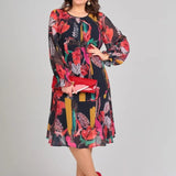 Florinda™ Elegantes Blumenkleid