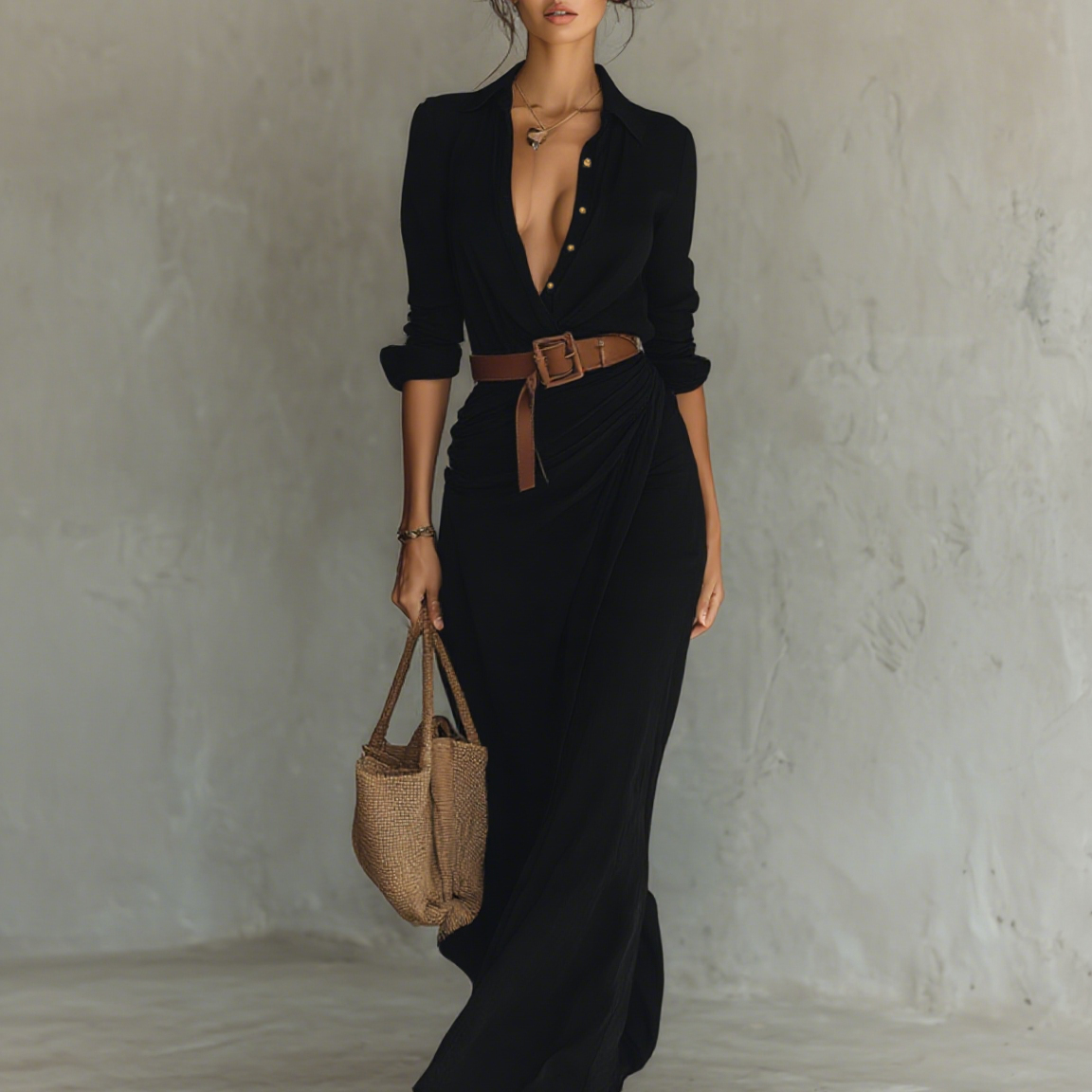 Leonie | Elegantes Maxi Kleid