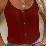 Madison | Schickes Cami-Top mit Knopfdetails