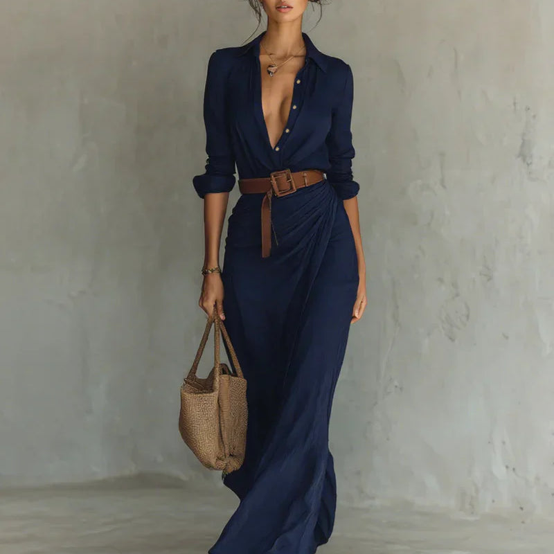 VICTORI | Langes lässiges Kleid