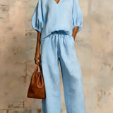 Valencia | Elegantes, entspanntes Zweiteiler-Set