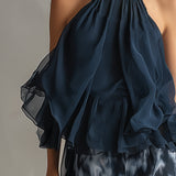 ÉLISA | ELEGANTES LEICHTES SET MIT FLIEẞENDEM TOP UND WEITER HOSE