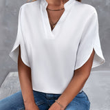 Scarlett | Elegante V-Ausschnitt-Bluse