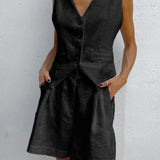 Sophia Cover Up Zweiteiliges Shorts-Set
