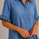 Denim Breeze Kleid