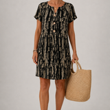 Santorini Eleganz Kleid