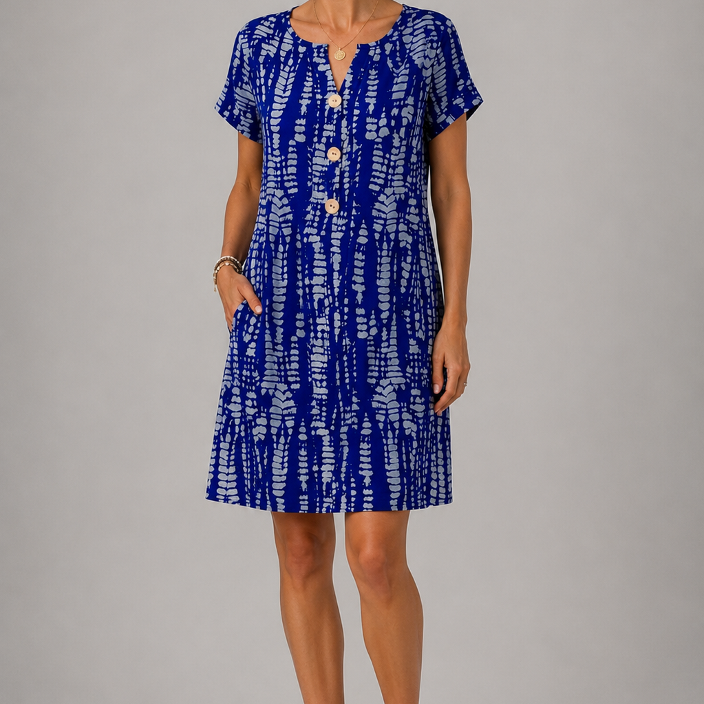 Santorini Eleganz Kleid
