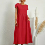 HIEKE | FLIESSENDES MIDIKLEID VON ZEITLOSER ELEGANZ