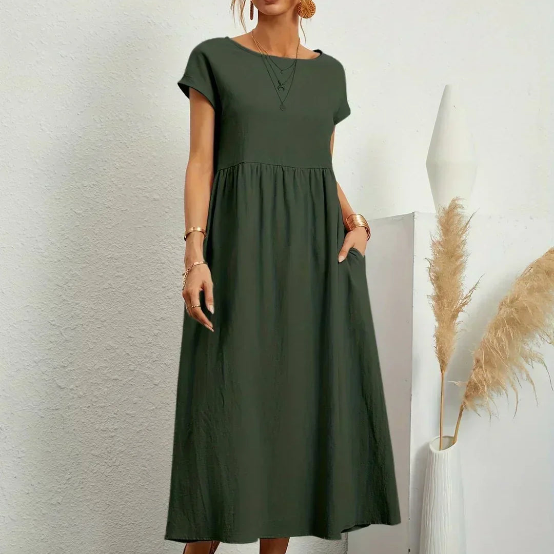 Gabrielle | Zeitlos elegantes Midikleid