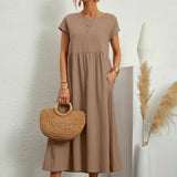 HEIKE | FLIESSENDES MIDIKLEID VON ZEITLOSER ELEGANZ