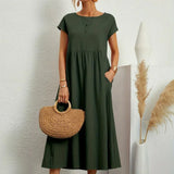 HEIKE | FLIESSENDES MIDIKLEID VON ZEITLOSER ELEGANZ