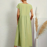 HEIKE | FLIESSENDES MIDIKLEID VON ZEITLOSER ELEGANZ