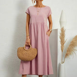 HEIKE | FLIESSENDES MIDIKLEID VON ZEITLOSER ELEGANZ