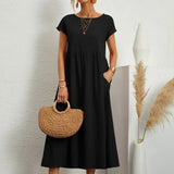 HEIKE | FLIESSENDES MIDIKLEID VON ZEITLOSER ELEGANZ