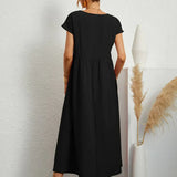 HIEKE | FLIESSENDES MIDIKLEID VON ZEITLOSER ELEGANZ