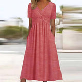 ISADERA | ELEGANTES A-LINIEN MIDIKLEID