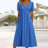 ISADERA | ELEGANTES A-LINIEN MIDIKLEID