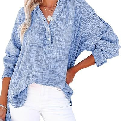 AYLA™ – Legere V-Ausschnitt-Bluse