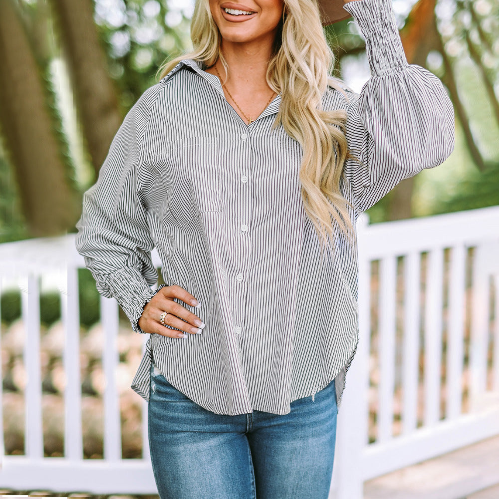 MAUDE™ – Alltagliches Relaxed-Fit Hemd